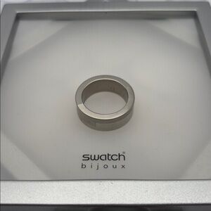 Swatch Bijoux Iron Railing Stainless Steel ring - size 11